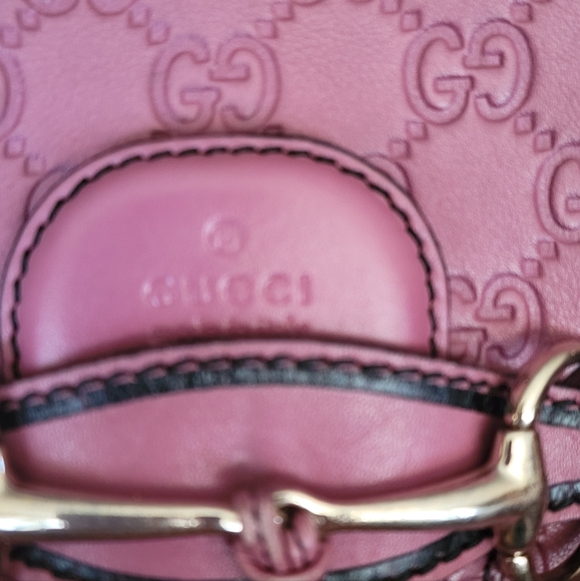 FIRM NO OFFERS SALE ONLY NO TRADE Gucci Pink Tassel Emily Medium Size - Picture 2 of 12